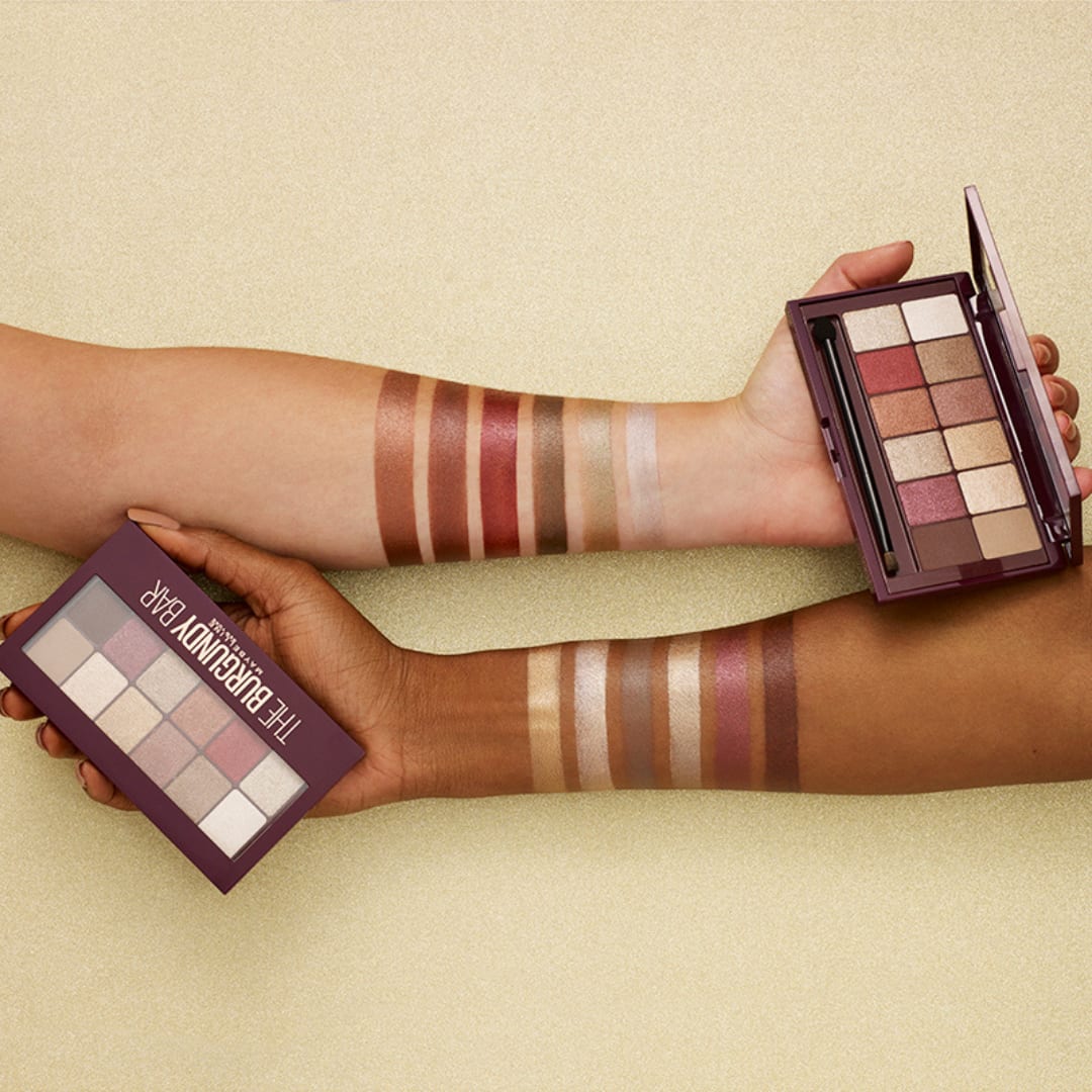Maybelline New York The Burgundy Bar Eyeshadow Palette- Features 12 Expertly Curated Shades thumbnail 3