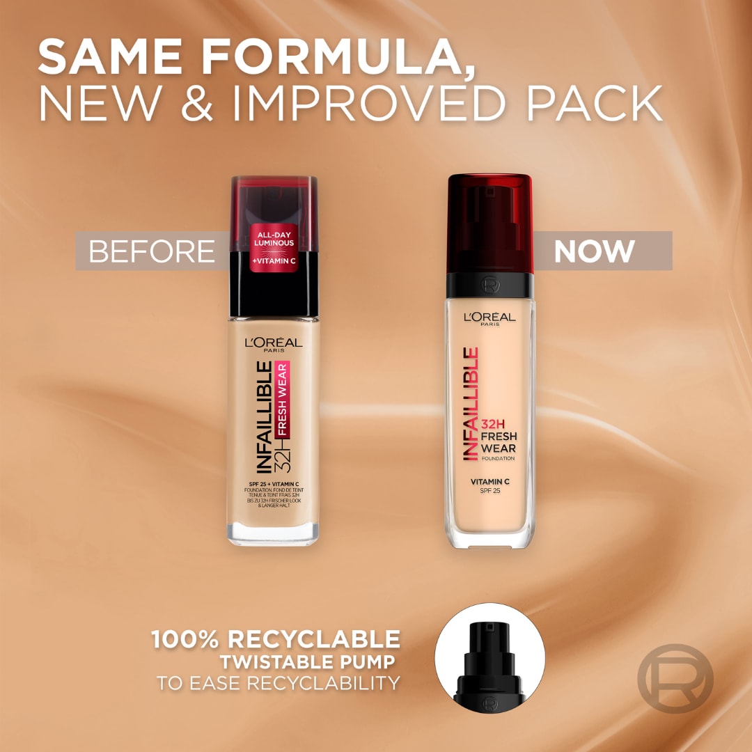 L'Oréal Paris Infaillible 32H Freshwear Liquid Foundation SPF25 thumbnail 6