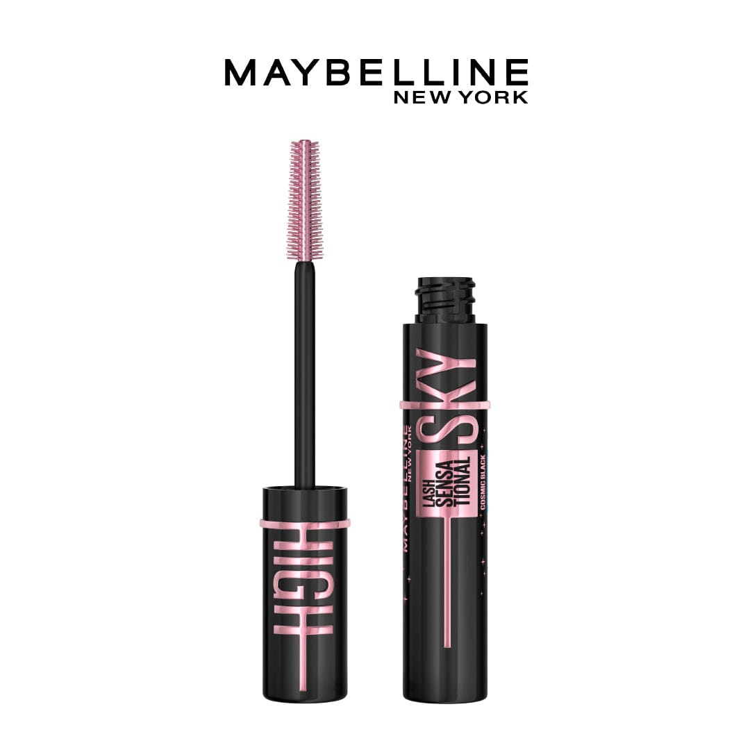 Maybelline Lash Sensational Cosmic Black Sky High  Volumizing & Lengthening Intense Black thumbnail 2