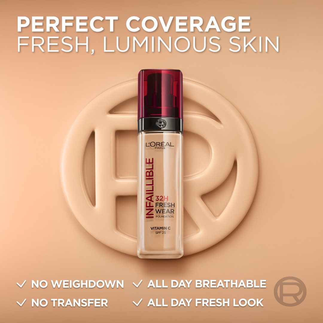 L'Oréal Paris Infaillible 32H Freshwear Liquid Foundation SPF25 thumbnail 5