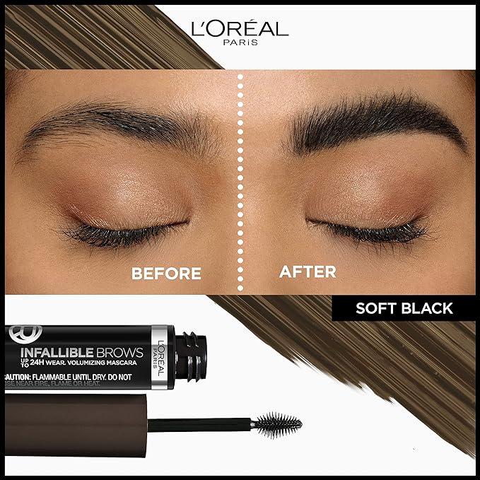 L’Oréal Paris Infallible Volumizing 24H Wear Brow Mascara thumbnail 5