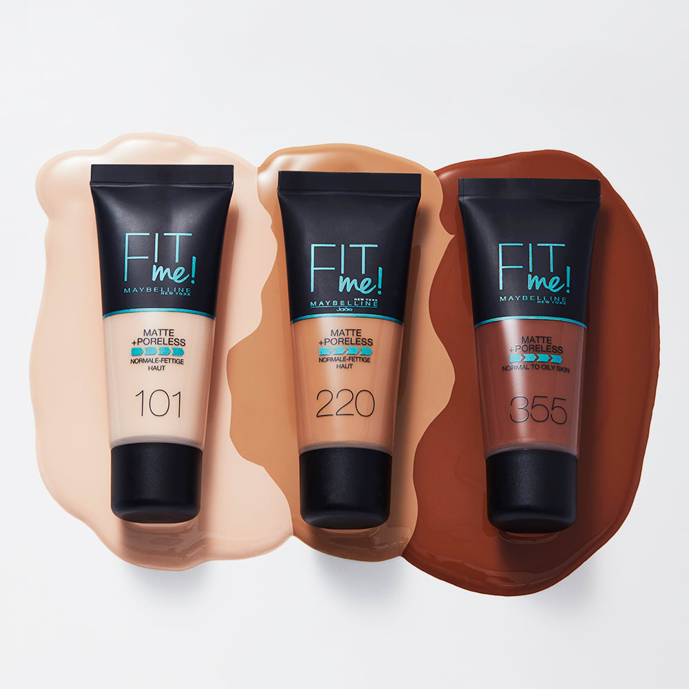 Maybelline New York Fit Me Matte Poreless Liquid Foundation Ideal For Normal To Oily Skin thumbnail 5