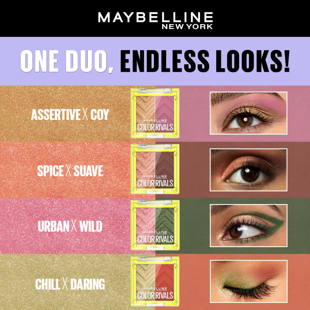 Maybelline Color Rivals Eyeshadow Palette Duo thumbnail 11
