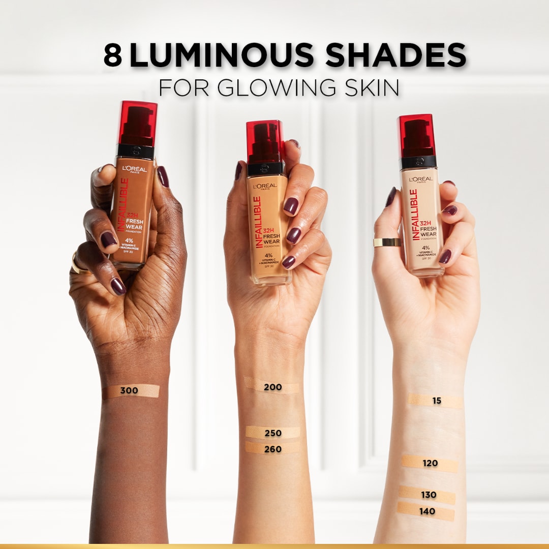 L'Oréal Paris Infaillible 32H Freshwear Liquid Foundation SPF25 thumbnail 7