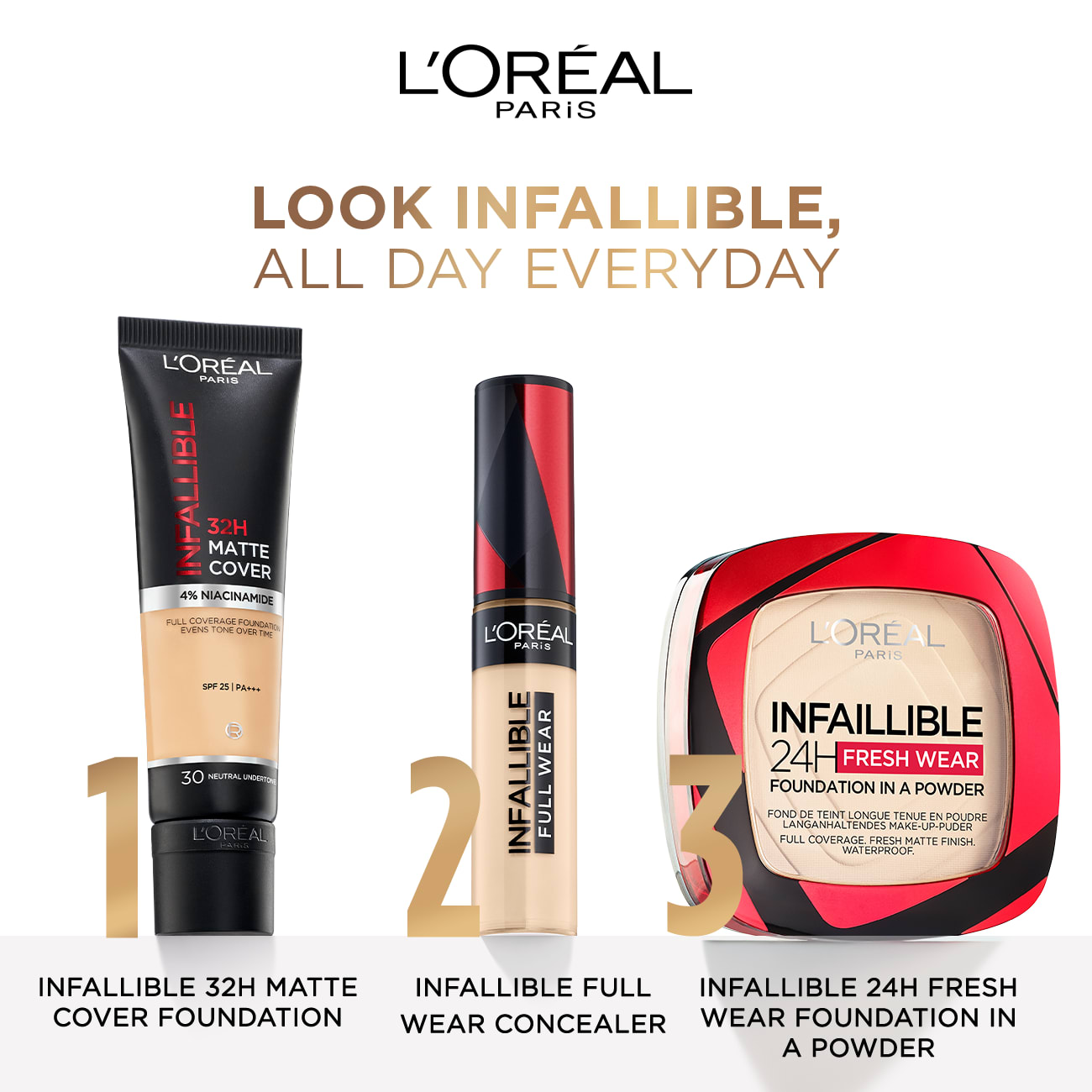 L'Oréal Paris Infaillible Matte Cover Foundation thumbnail 5