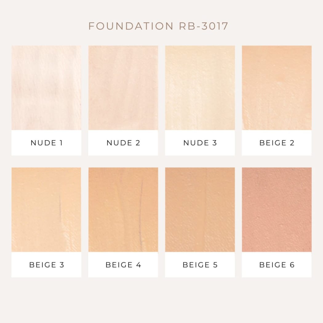 Full Cover Matte Liquid Foundation 3017 - BEIGE 3