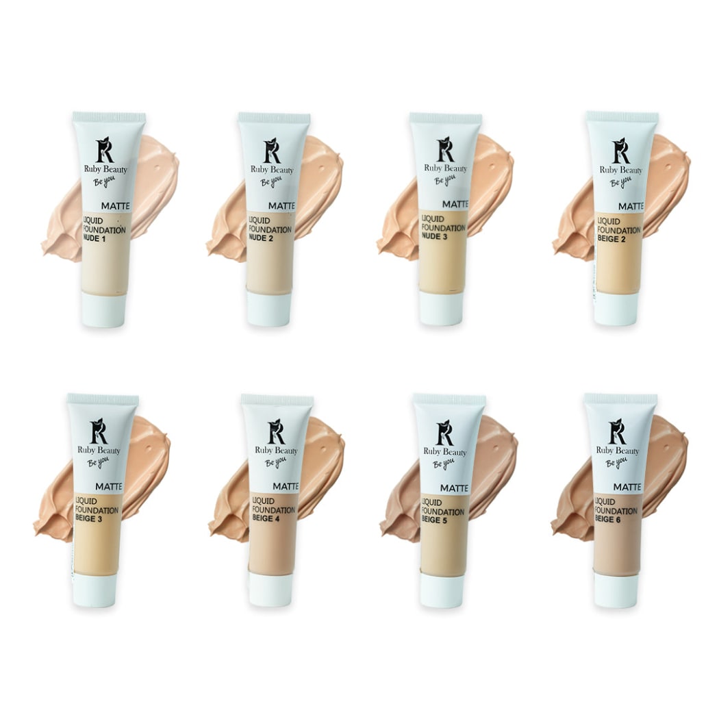 Liquid Foundation(Matte) 3007 - nude 1