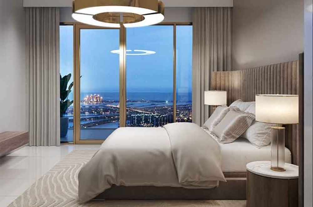 Grand Bleu Tower: 3 Bedroom in Elie Saab Tower, Emaar Beachfront