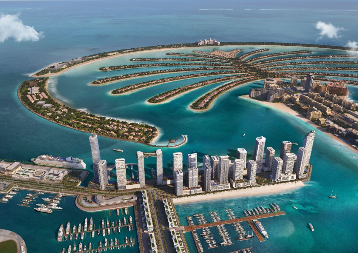 Emaar Beachfront post payment plan offer 25% / 75%.