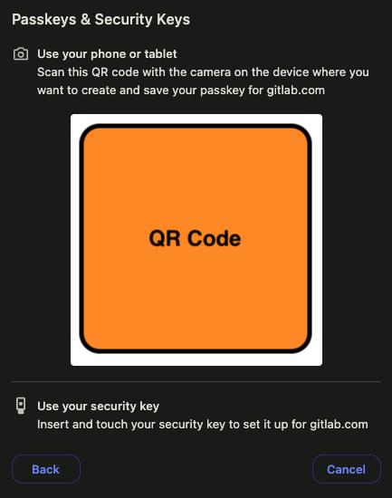 browser security key request
