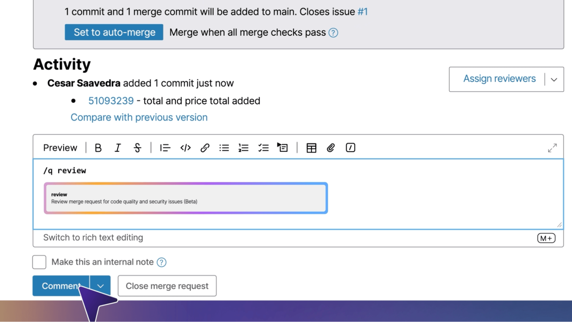 How to configure status check