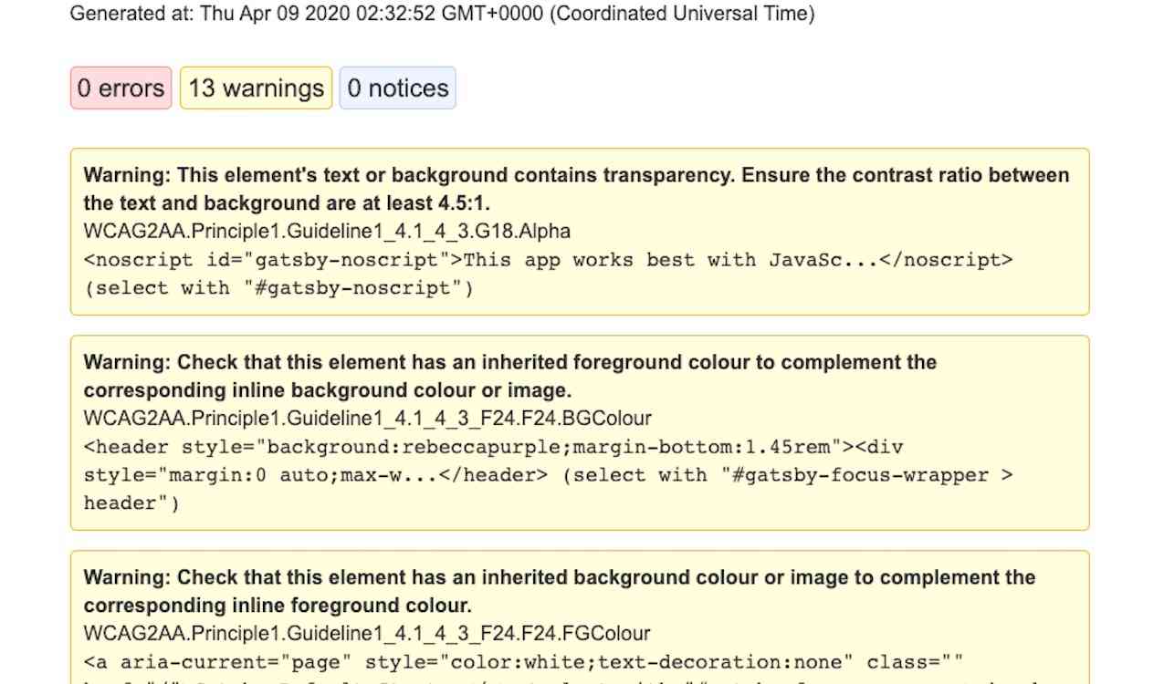 Publishing Accessibility Reports in GitLab Pages