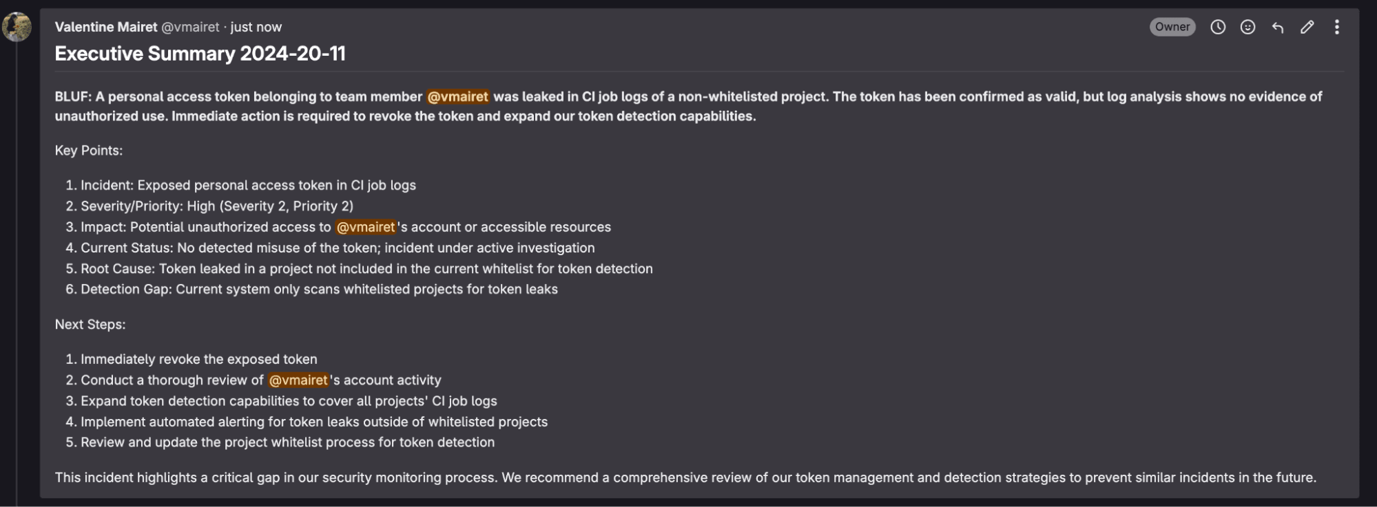 Executive Summary - GitLab Duo