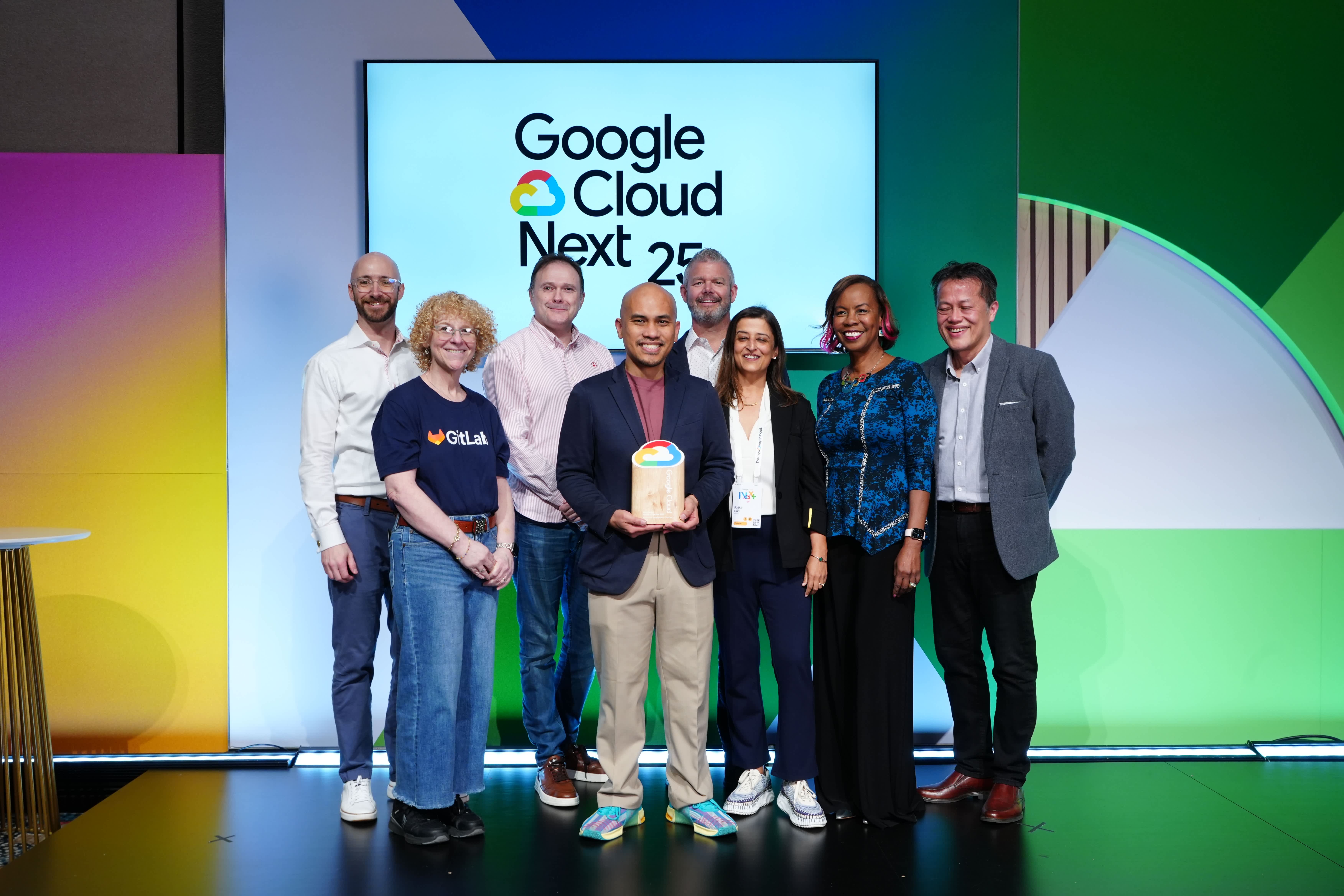 GitLab team at Google Cloud Next '25