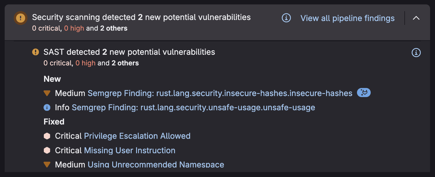 Vulnerability MR view
