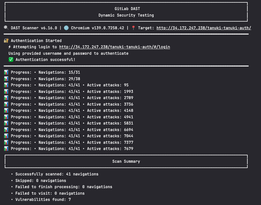 Auth logs