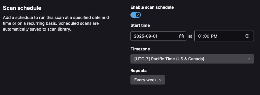 Scheduling DAST