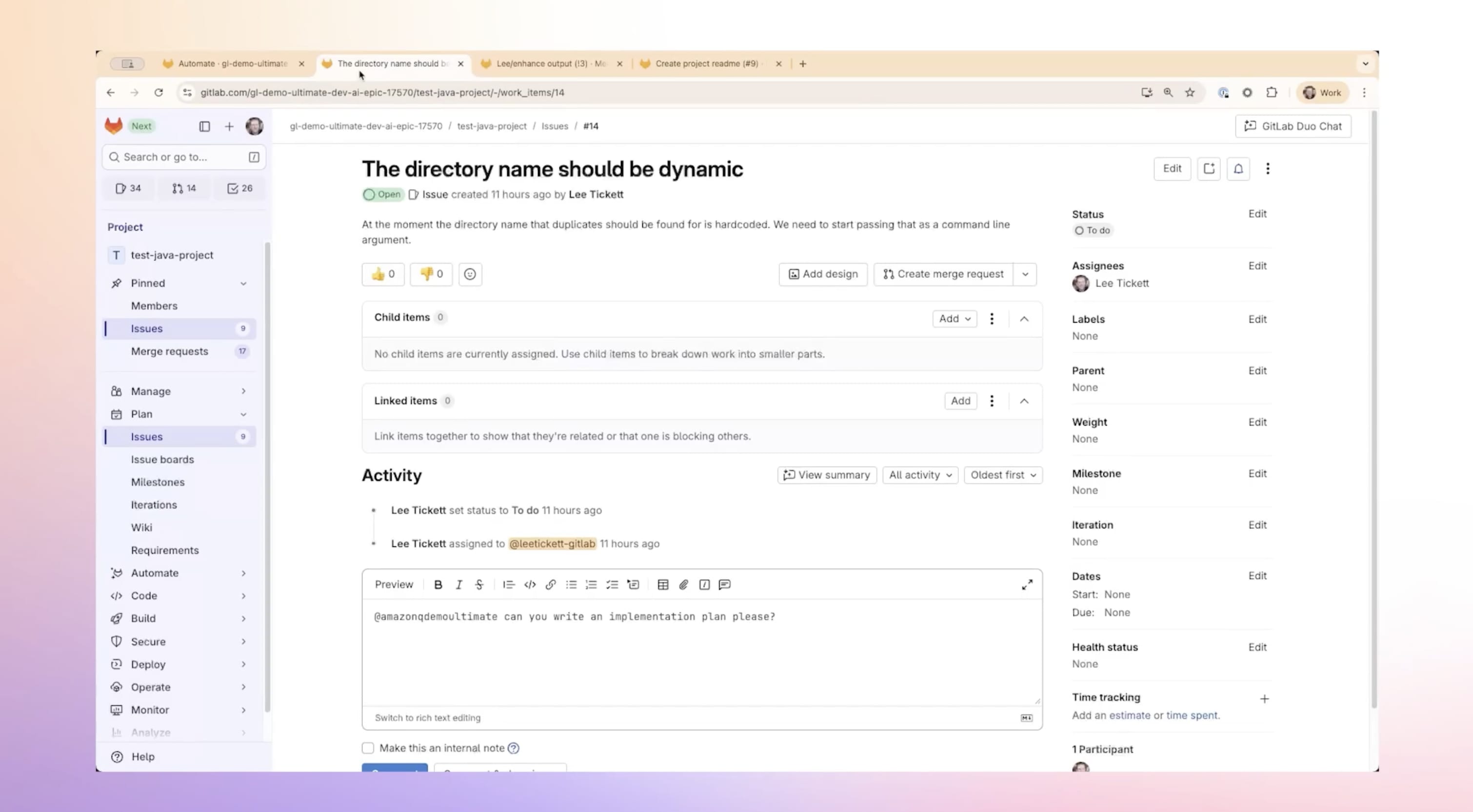 GitLab feature video