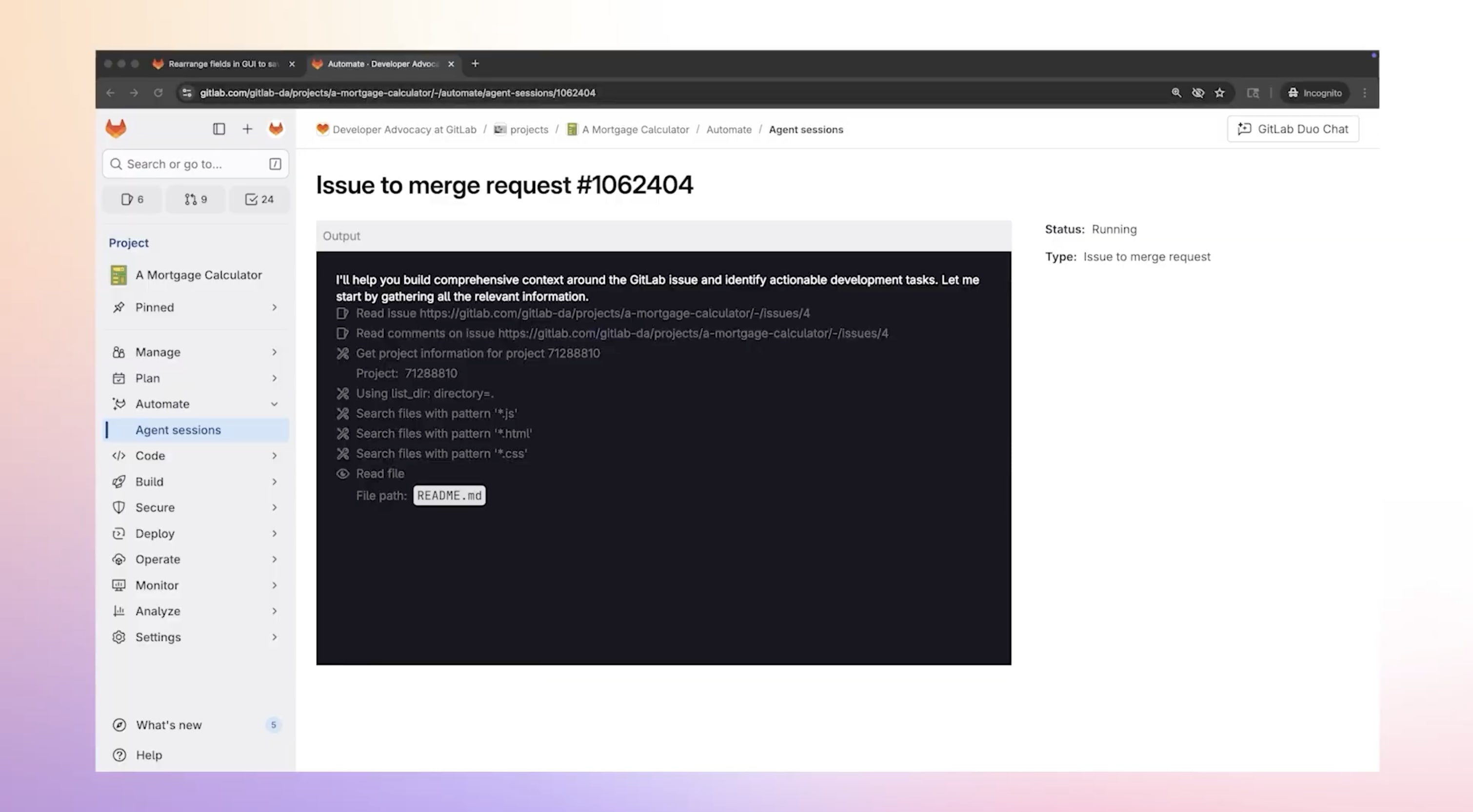 GitLab feature video