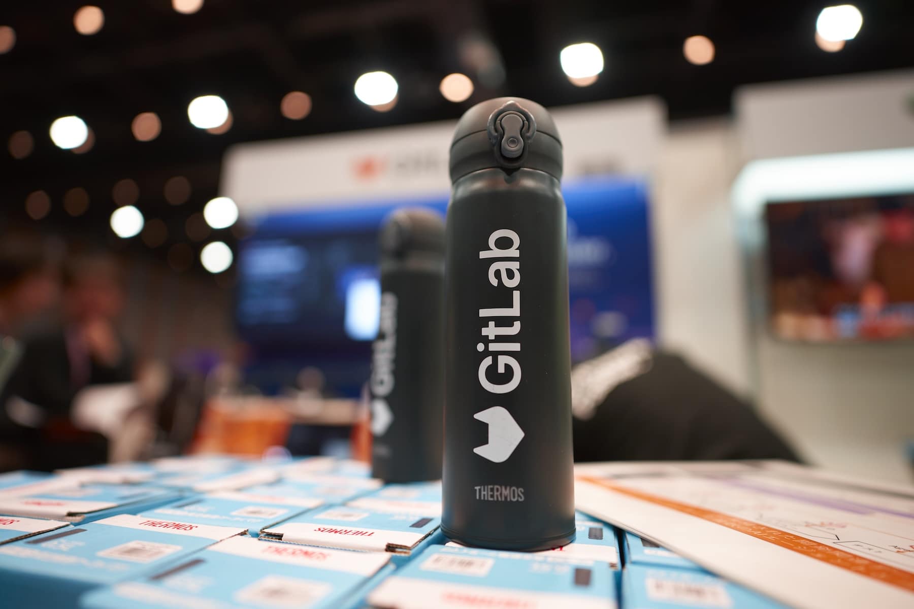 ノベルティの水筒