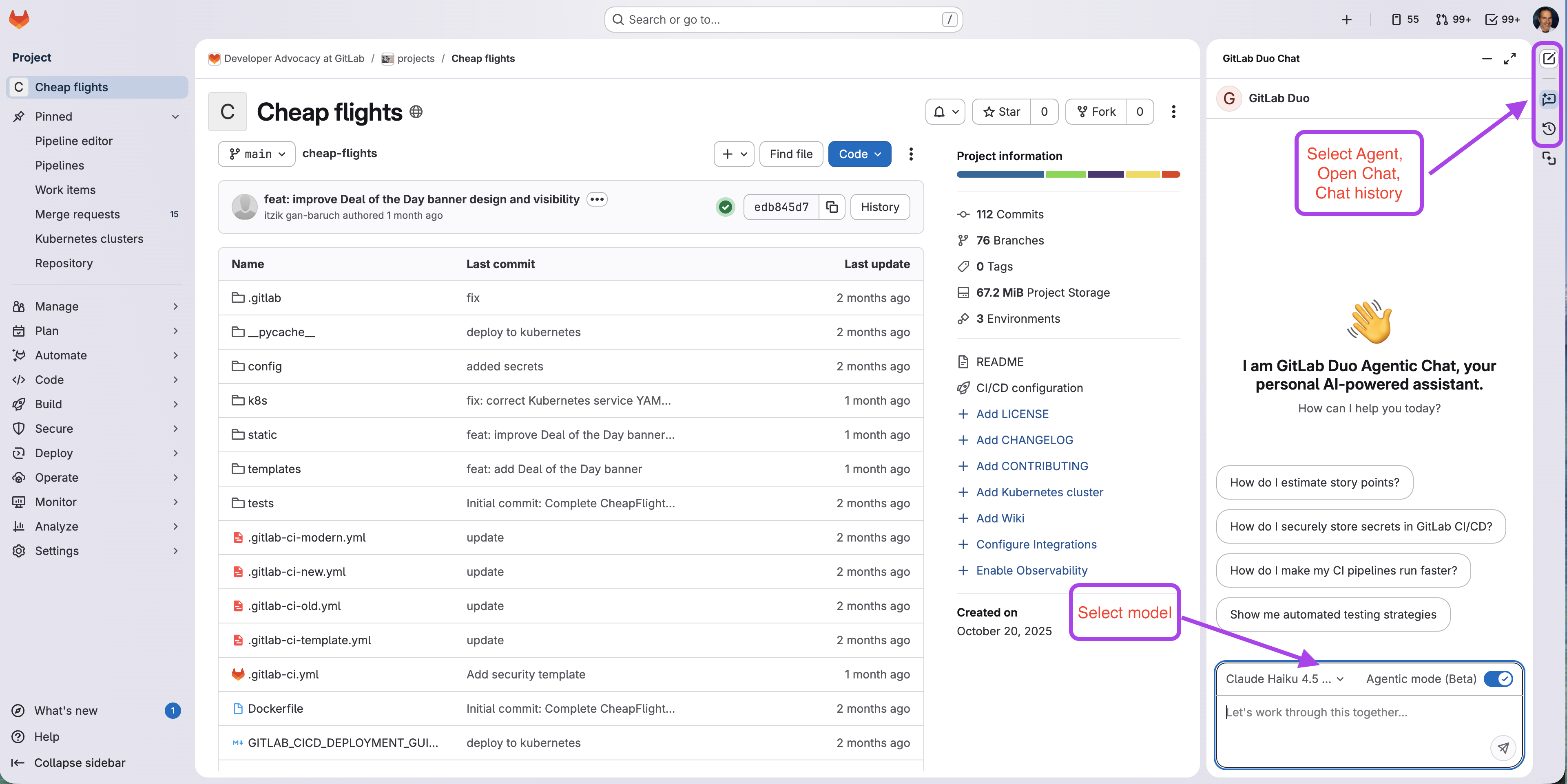 GitLab Duo Agentic Chat