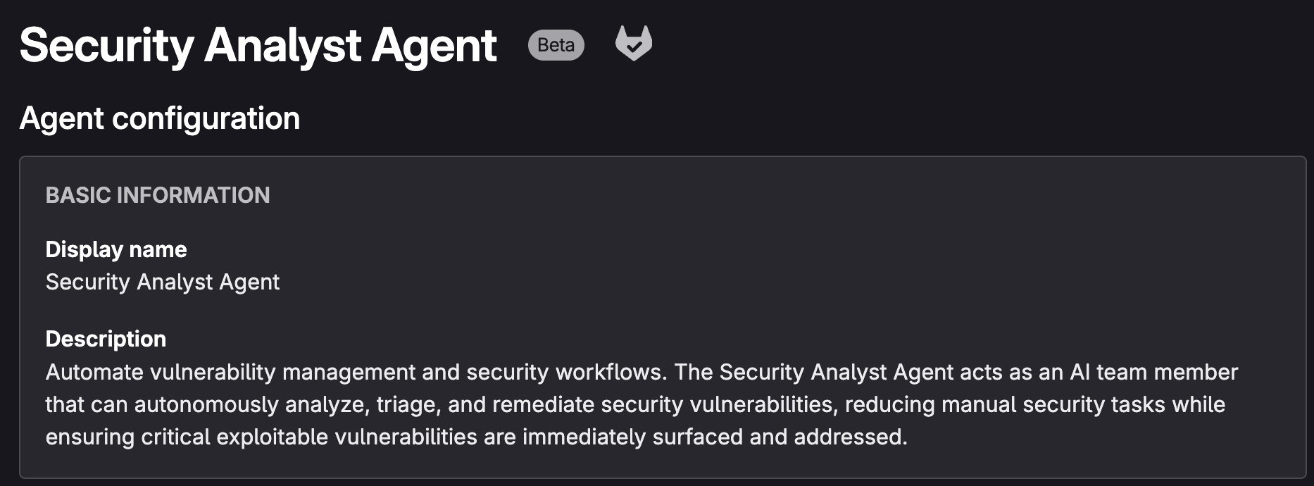 GitLab Security Analyst Agent