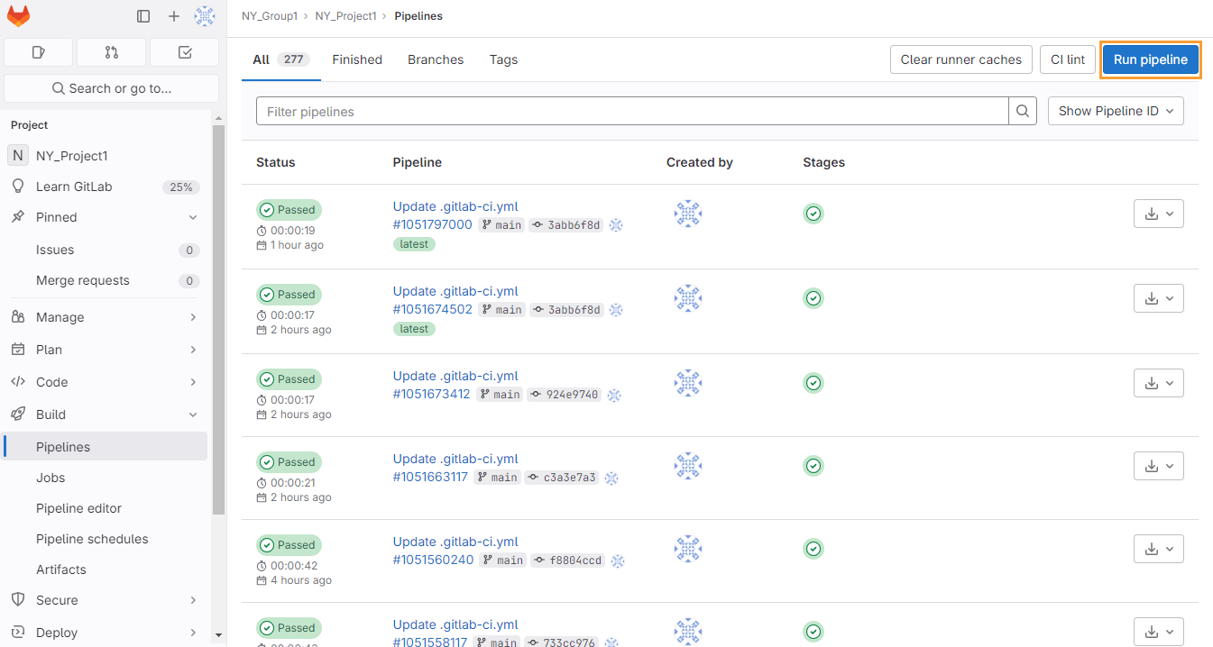 Test results with SmartBear QMetry GitLab integration