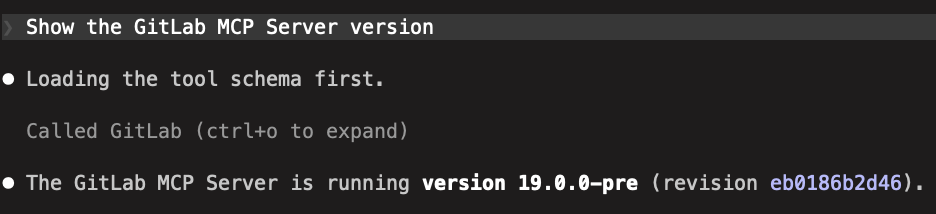 Claude Code analyse de la version du serveur MCP de GitLab