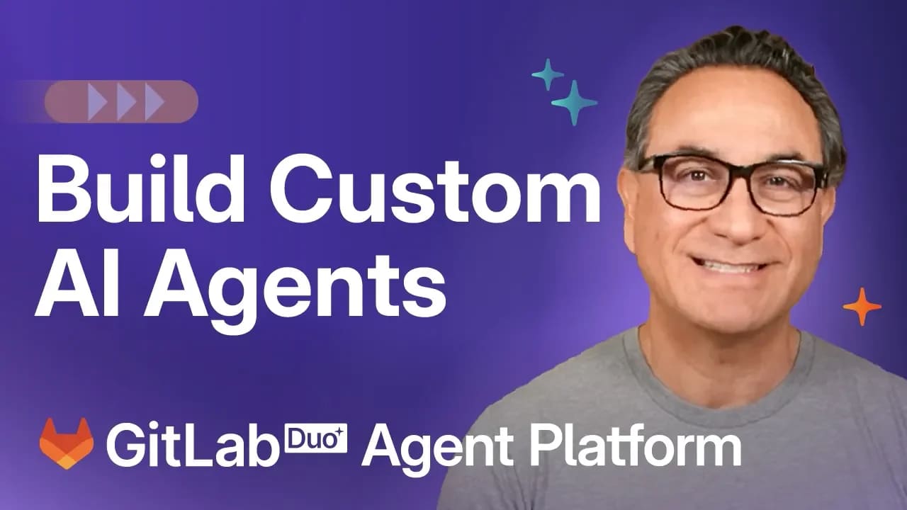 Thumbnail: How to Build Custom AI Agents with GitLab Duo Agent Platform
