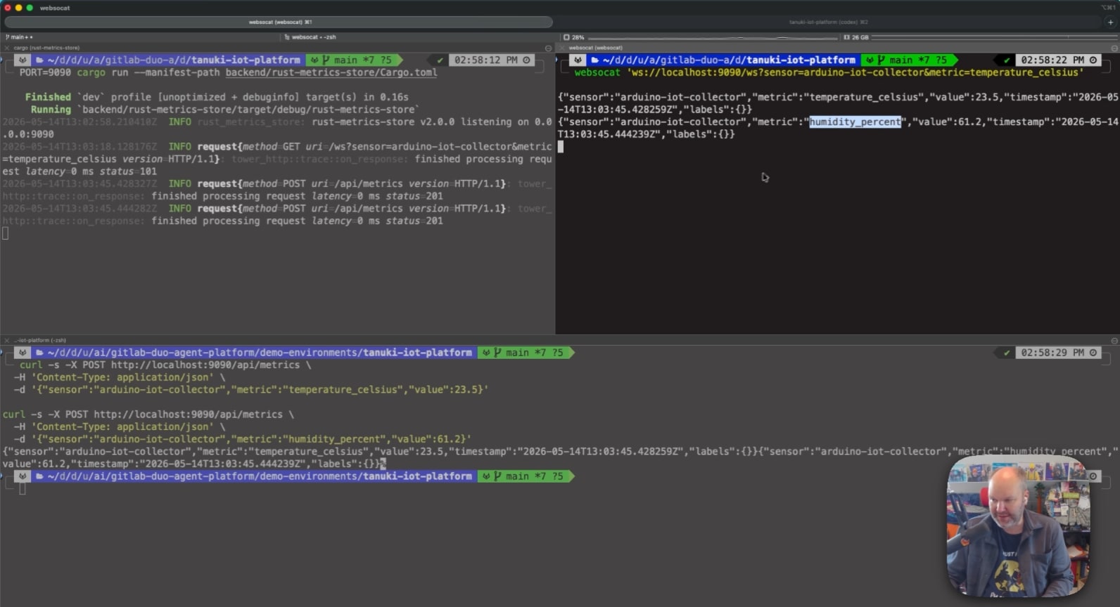 CI/CD job log search for ingest_rejects_blank_metric.