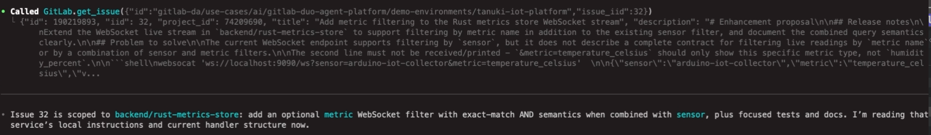 Codex fixing the bug, showing the diff edit.