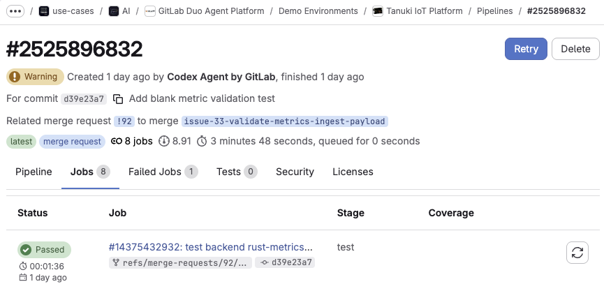 Two curl calls - one with the bug behavior, the other with the fix running.