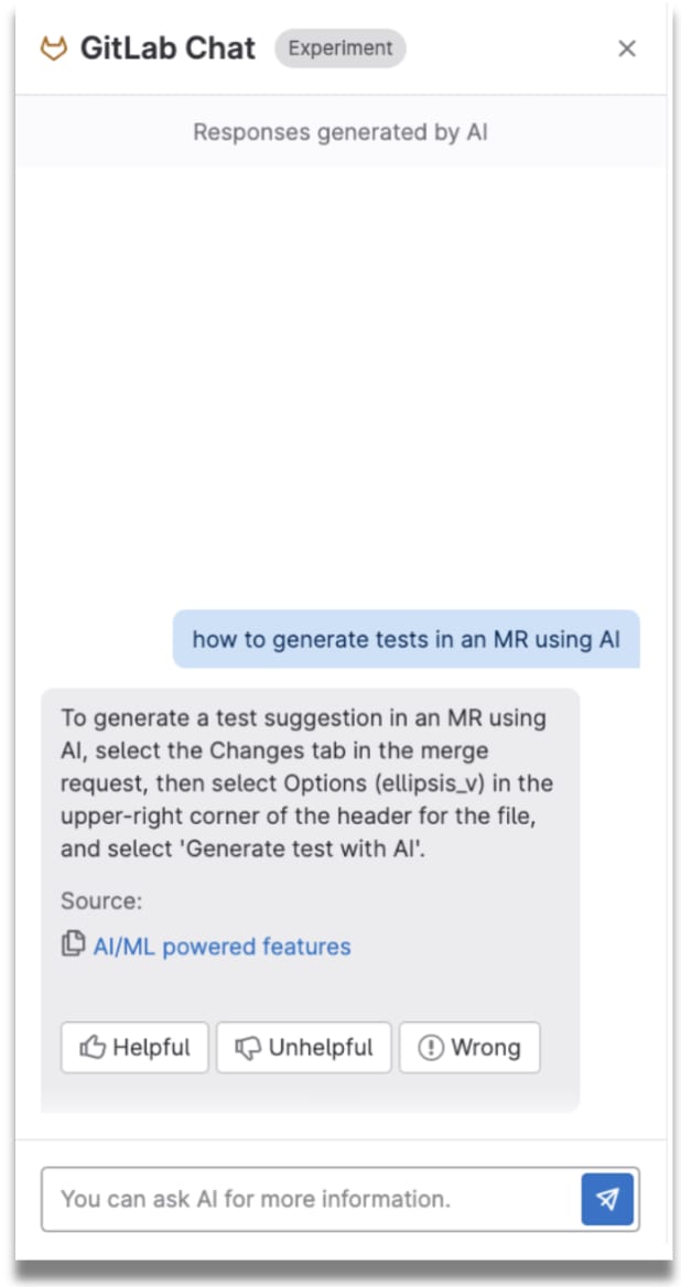 GitLab Duo
Chat