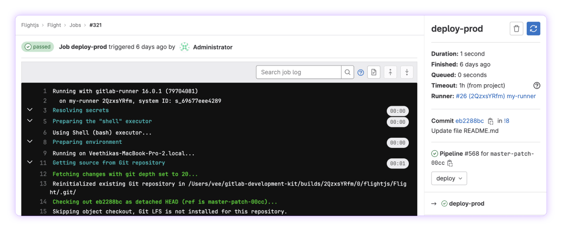 image of cancel pipeline label