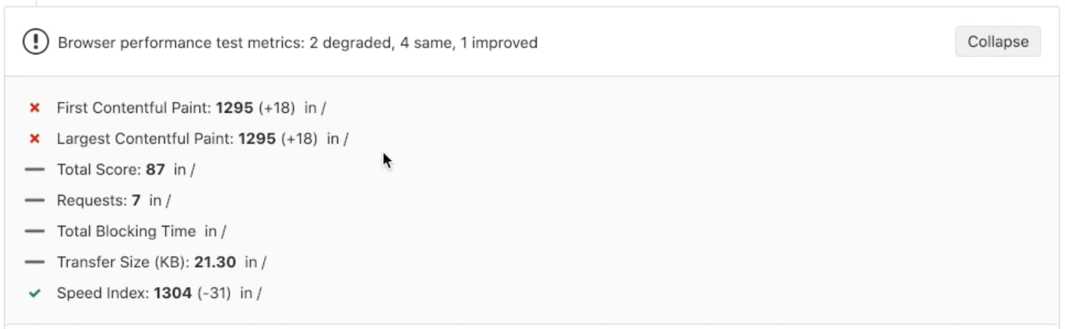 webperf errors