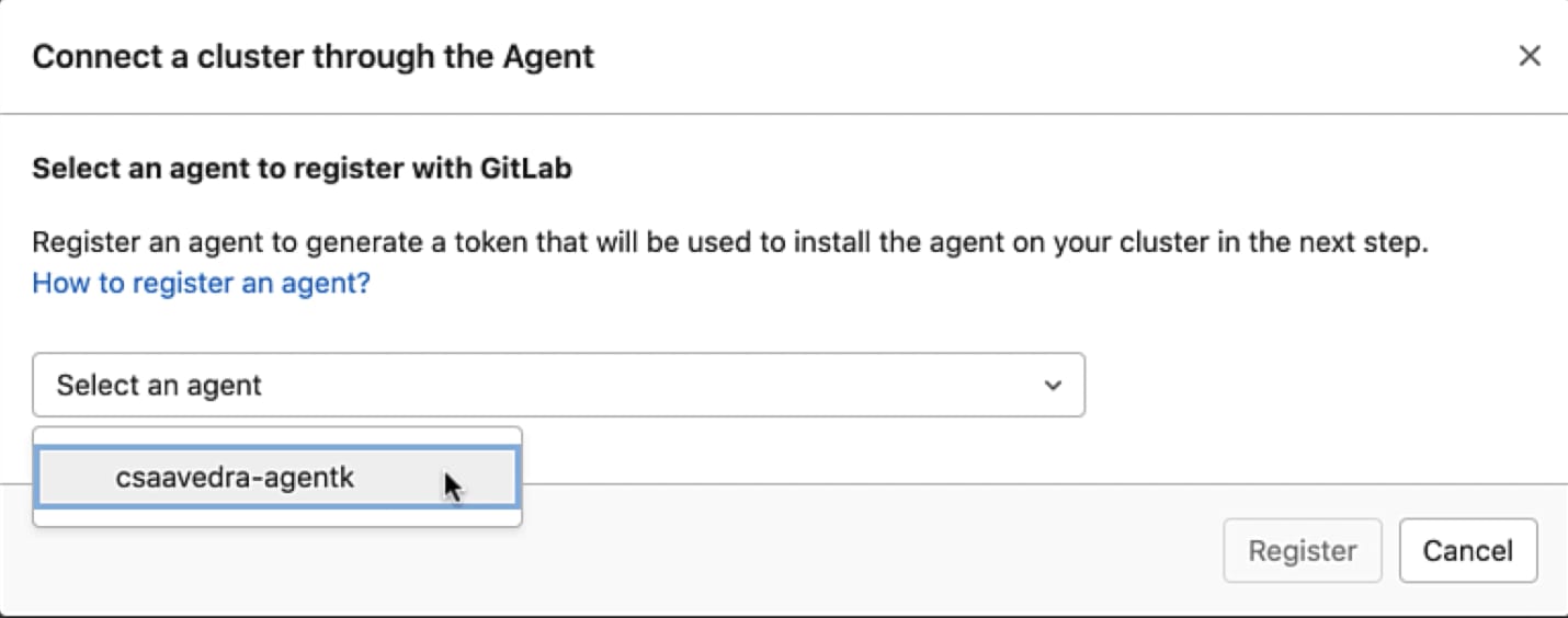 List of defined agents