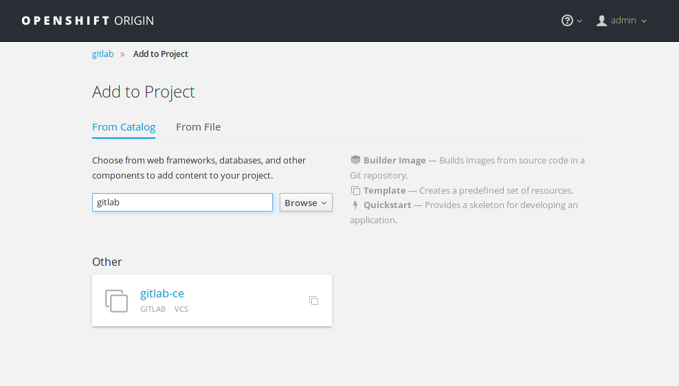 Add GitLab to project