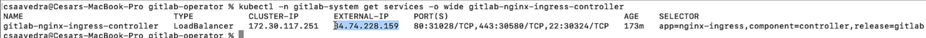 getting the external ip