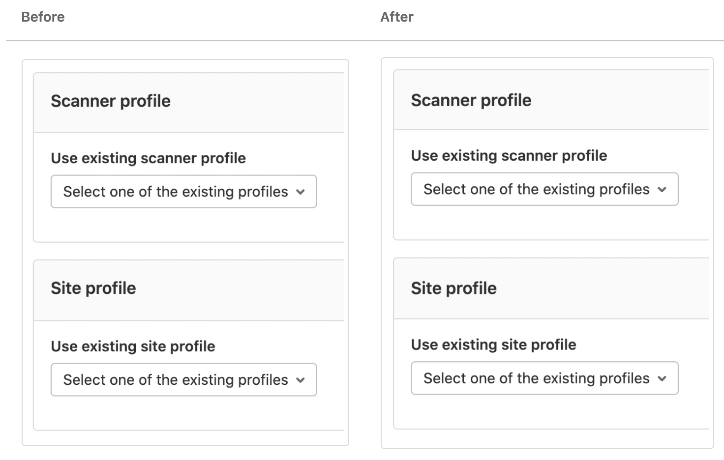 Card header vertical alignment
