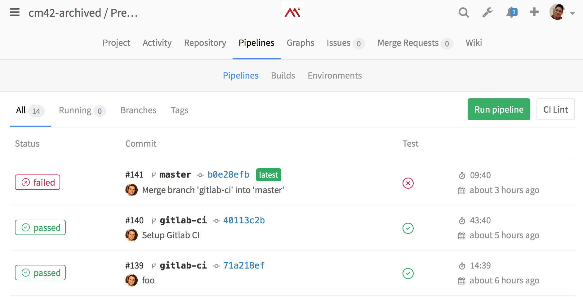 pipelines