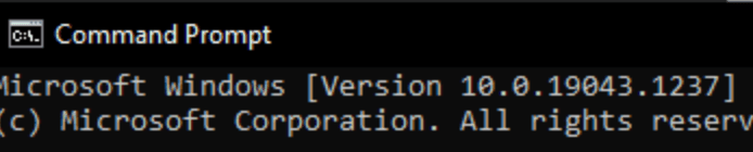 Invite de commande Python