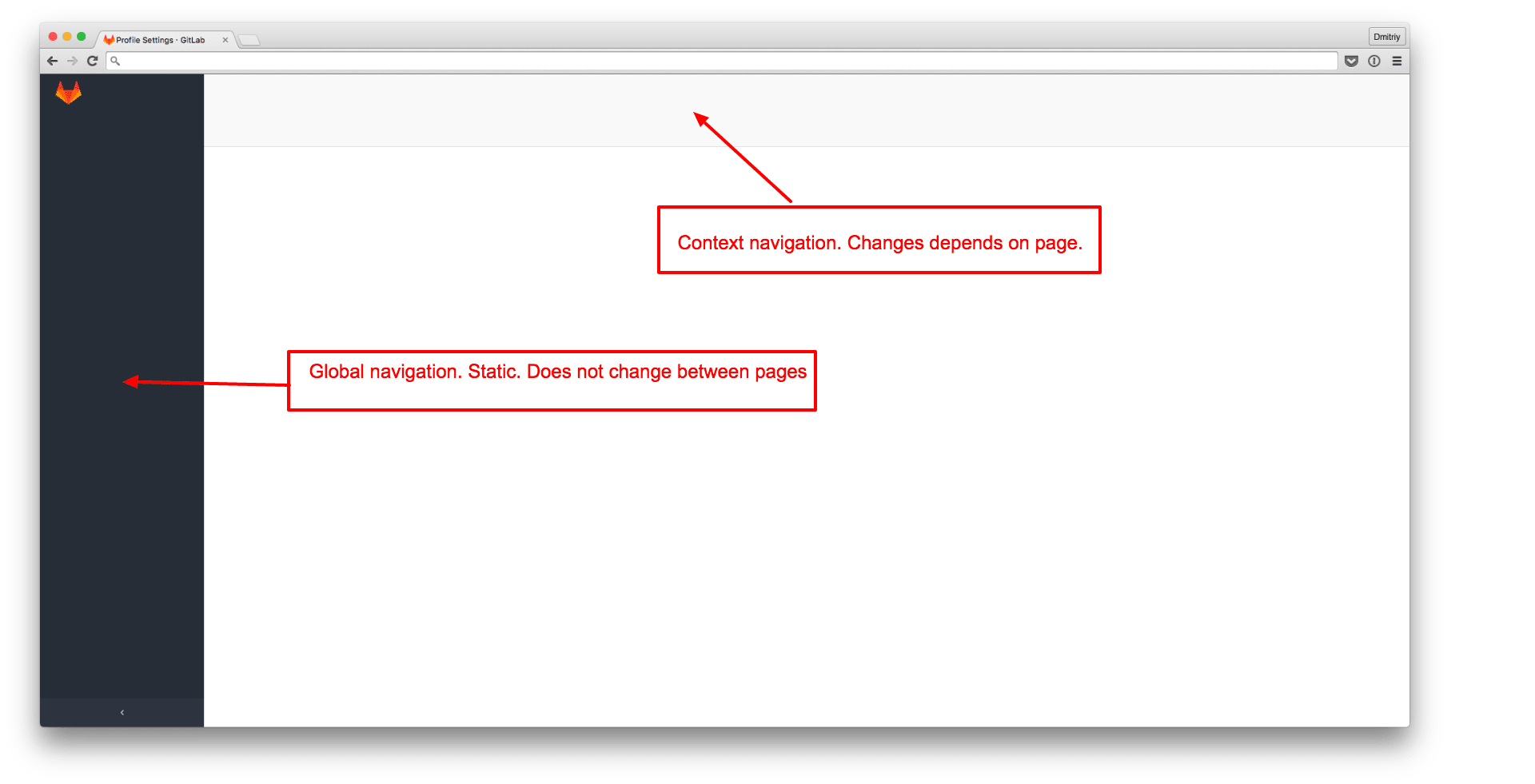 new navigation explained