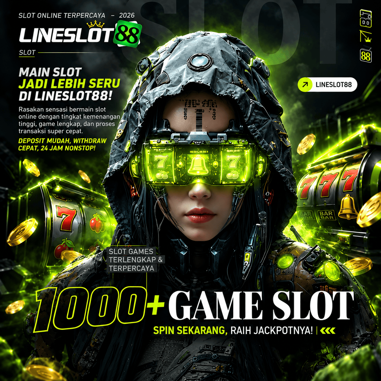 banner LINESLOT88: Tempat Login Game Online Resmi Deposit Qris 10k Praktis Tanpa Ribet