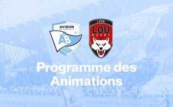 Le programme des animations