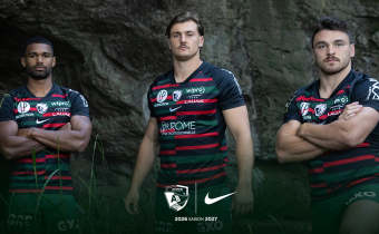 L’Aviron Bayonnais Rugby Pro et Nike présentent le nouveau maillot Third de la saison 2026-2027