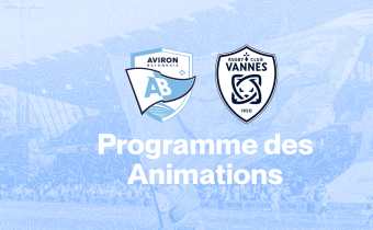 Le programme des animations