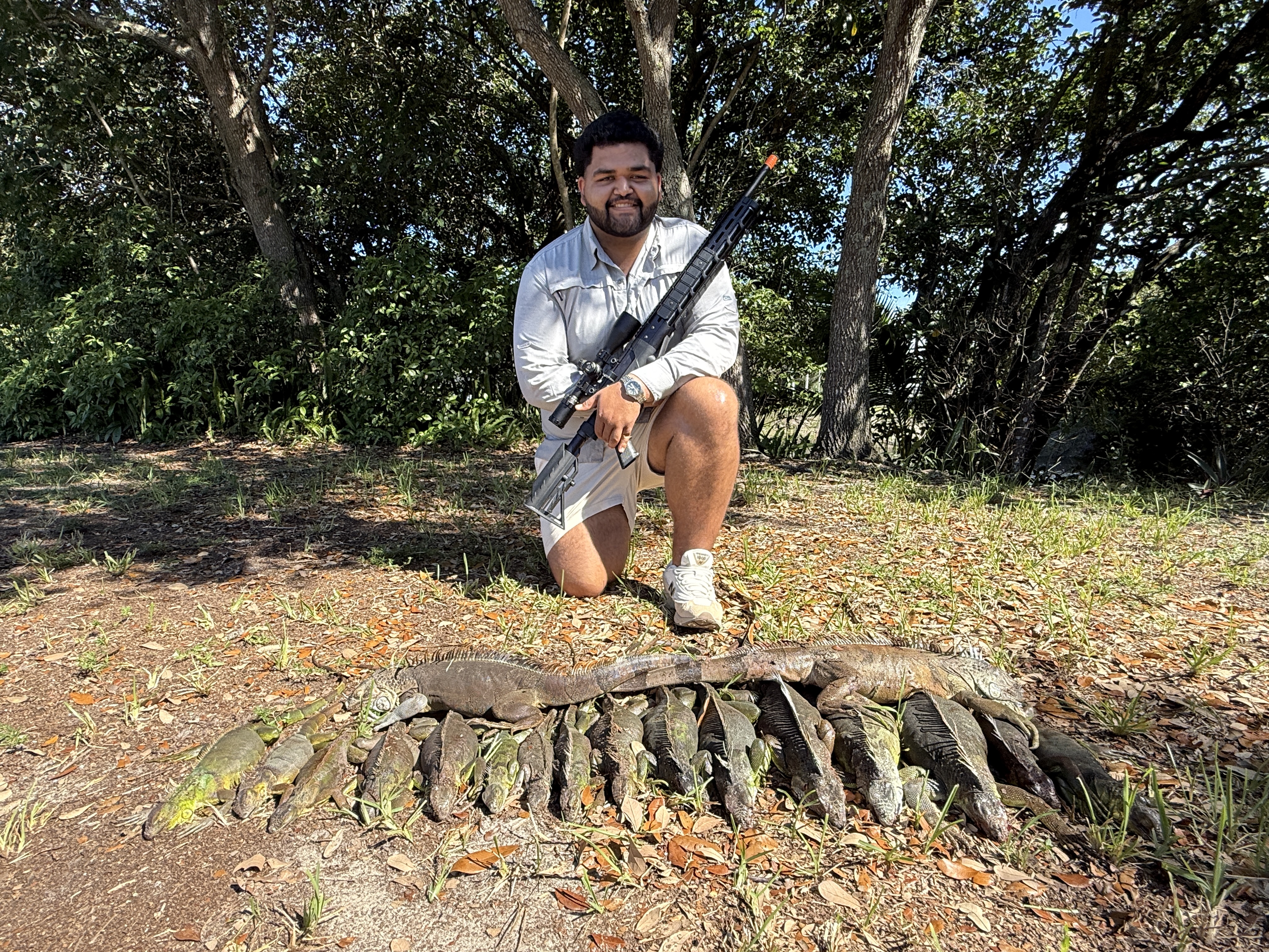4 HR Combo Peacock Bass Fishing & Iguana Hunting Charter — Hunting & Fishing in Fort Lauderdale, FL — photo 3