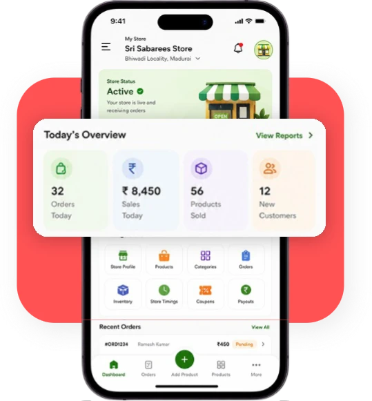 Single Store Grocery App preview