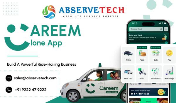 Careem Clone App: Build a Powerful Ride-Hailing Business
