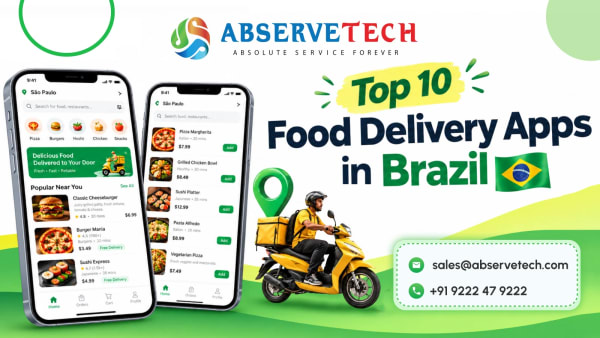 Top 10 Food Delivery Apps in Brazil